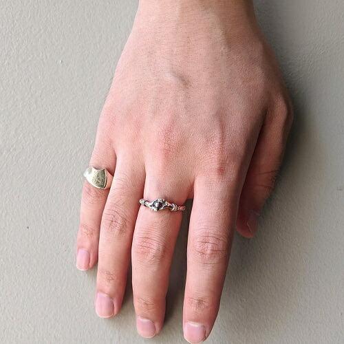 GARDEN OF EDEN C*G LIMITED K10YG SNAKE RINGの画像
