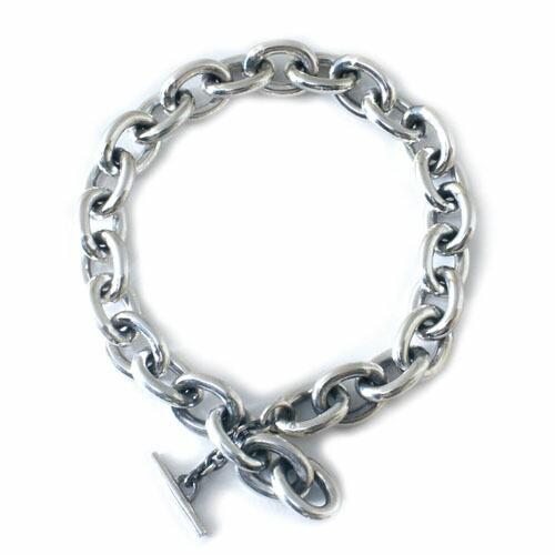モリーヴ mollive AZUKI CHAIN T-BAR BRACELET M YUMEKIさん着用