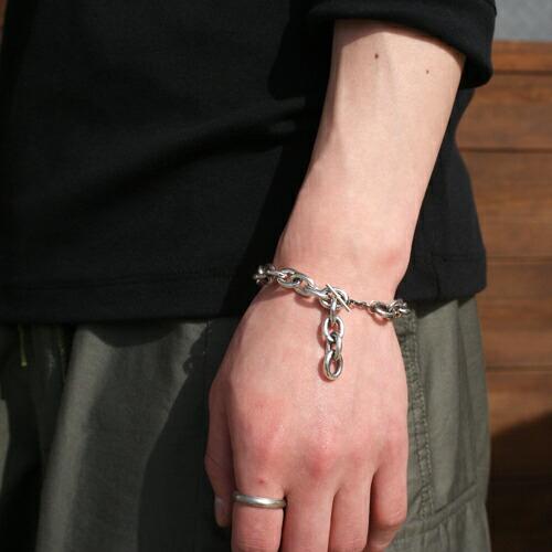 モリーヴ mollive AZUKI CHAIN T-BAR BRACELET M YUMEKIさん着用