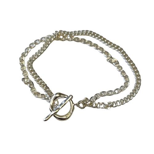 MOLLIVE ハンドメイド チェーンブレスレット モリーヴ mollive SIMPLE KIHEI CHAIN BRACELET COATING : CG-STORE