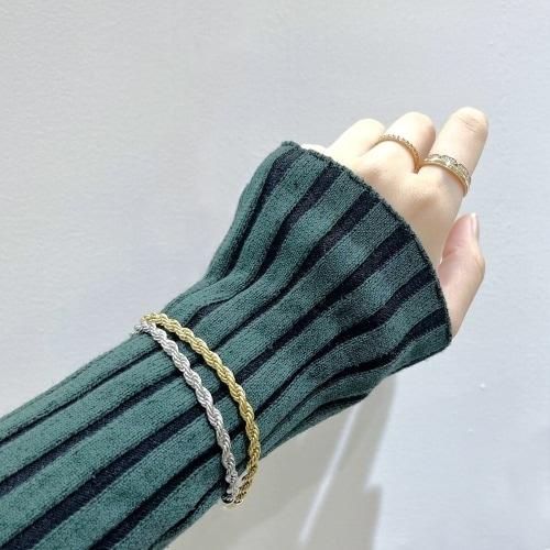 mollive STAINLESS STEEL ROPE CHAIN BRACELET. : mb-sus-rope : CG-STORE ...