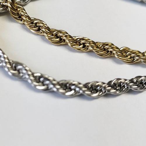 mollive STAINLESS STEEL ROPE CHAIN BRACELET. : mb-sus-rope : CG-STORE ...