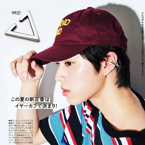 mollive・TRIANGLE EAR CUFFの画像