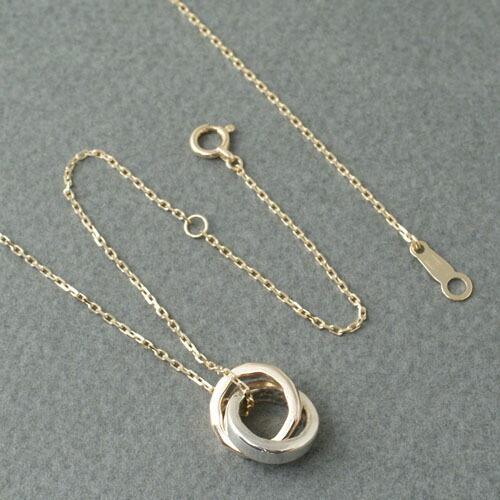 モリーヴ mollive SILVER & 10K RING NECKLACE : CG-STORE - 通販