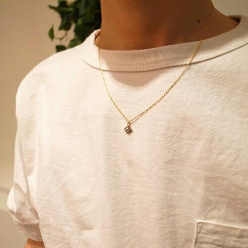 mollive STUDS K18+SV NECKLACEの画像