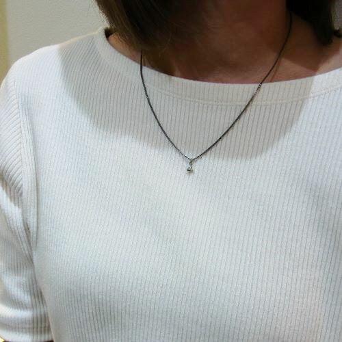 モリーヴ mollive NEW TRIANGLE NECKLACE SV : CG-STORE - 通販