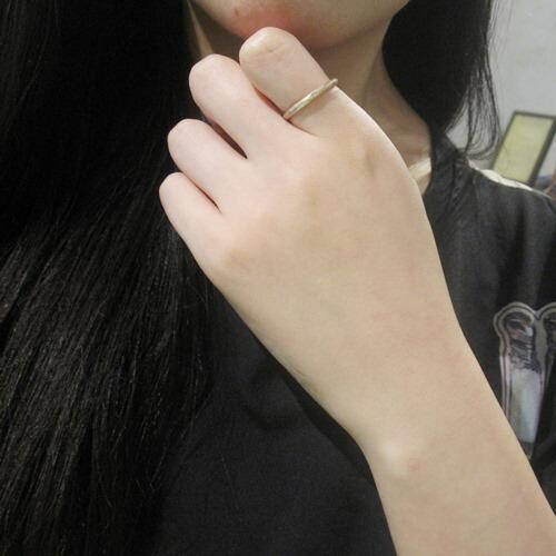 モリーヴ mollive SIMPLE 10K DIA RING 佐藤健さん着用 : CG-STORE