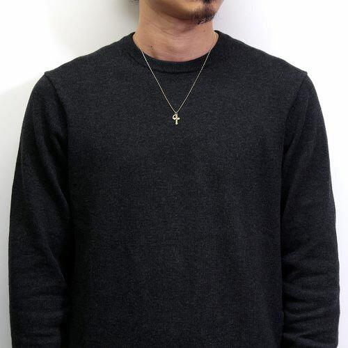 SYMPATHY OF SOUL 2019 Christmas Limited 1940's Sixpence Cross Necklace w/GOの画像
