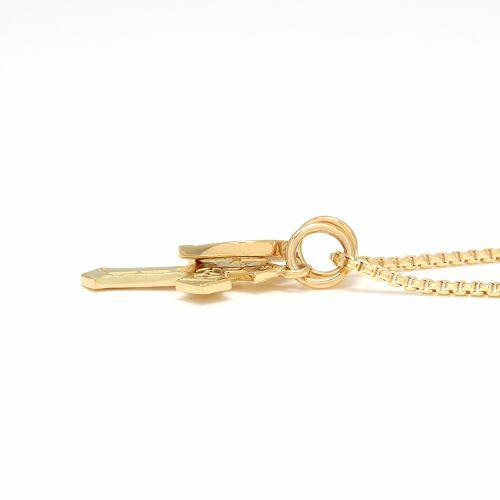 SYMPATHY OF SOUL 2019 Christmas Limited 1940's Sixpence Cross Necklace w/GOの画像