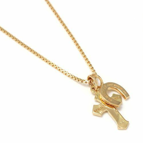 SYMPATHY OF SOUL 2019 Christmas Limited 1940's Sixpence Cross Necklace w/GOの画像