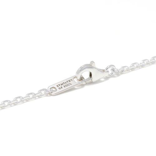 SYMPATHY OF SOUL Ridge Horseshoe Necklace Large - Silverの画像