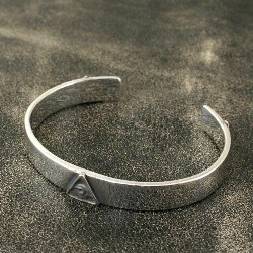 【美品】MOLLIVE HEAVY OZ シルバー925 バングル ブレスレット モリーヴ mollive Heavy Oz EYE OF GOD BRACELET : CG-STORE - 通販