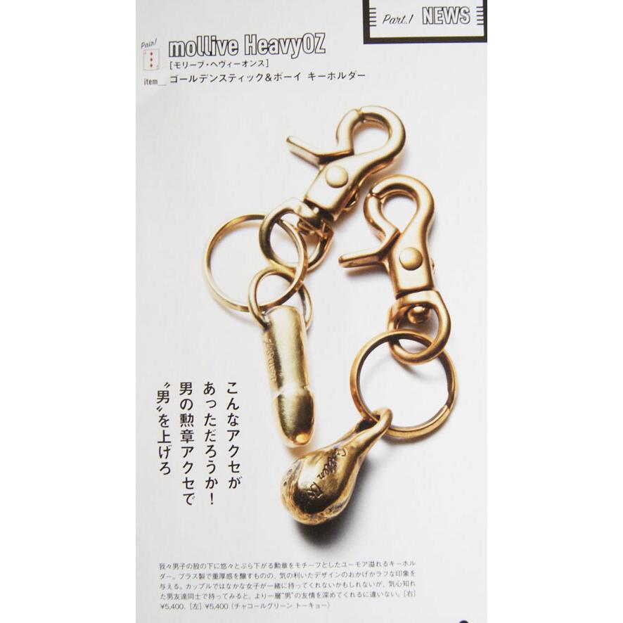 限定 別注 オーダー品 mollive Heavy OZ キー ホルダー リング モリーヴ mollive Heavy OZ BAD LUCK 13 KEYHOLDER : CG-STORE - 通販