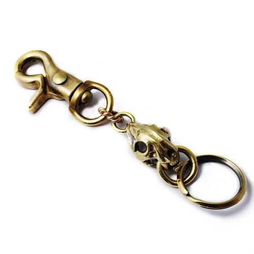 Mollive heavyOZ キーチェーン モリーヴ mollive Heavy Oz HEAVY TIGER KEY HOLDER BRASS : CG-STORE
