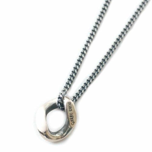 モリーヴ mollive Heavy Oz MEMENTO MORI PINK SILVER NECKLACE SMALL