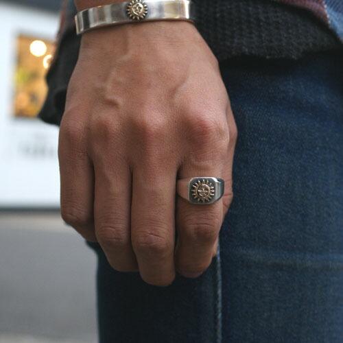 モリーヴ mollive Heavy OZ K10 SUN&MOON RING : CG-STORE - 通販  