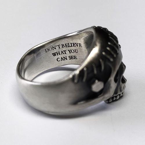 モリーヴ mollive HeavyOZ HEAVY SKULL RING Frankenstein. : CG-STORE
