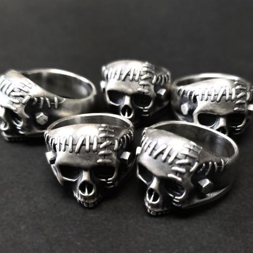 モリーヴ mollive HeavyOZ HEAVY SKULL RING Frankenstein. : CG-STORE