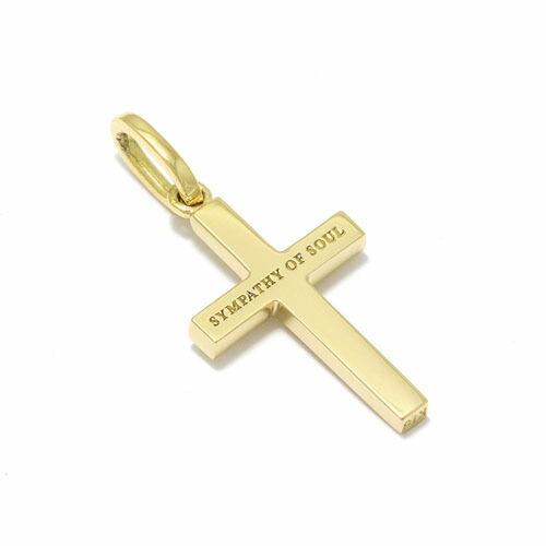 SYMPATHY OF SOUL Simple Cross Pendant - Smallの画像