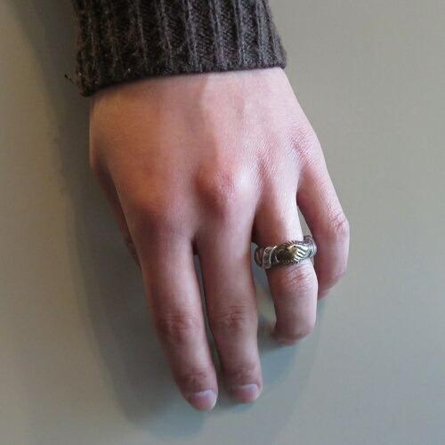 CMW-UNKNOWN ShakeHands Ring SV&BR : CG-STORE - 通販 - Yahoo 