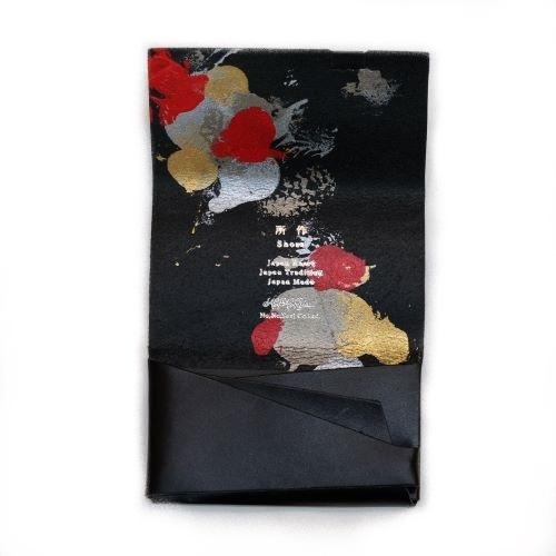 所作　ケース　金魚 所作 SHOSA・CARD CASE・BLACK×金魚・sho-ca1c : CG-STORE