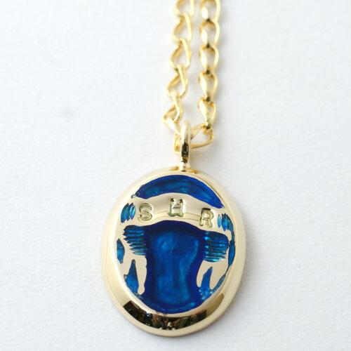 SAHRIVAR Enameled Necklace42.5cm〜47.5cm (GOLD Plating SAHRIVAR Enameled Necklace42.5cm〜47.5cm (GOLD Plating