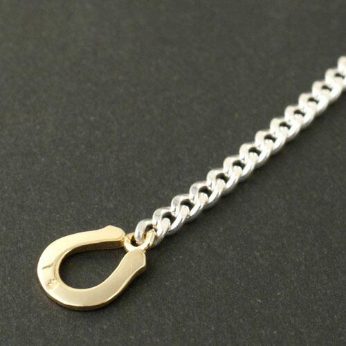 SYMPATHY OF SOUL 別注 Horseshoe Chain Braceletの画像