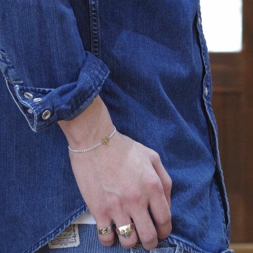 SYMPATHY OF SOUL 別注 Horseshoe Chain Braceletの画像