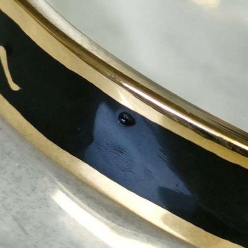 SAHRIVAR（シャフリーヴァル） SAHRIVAR Black Enameled Ring (GOLD