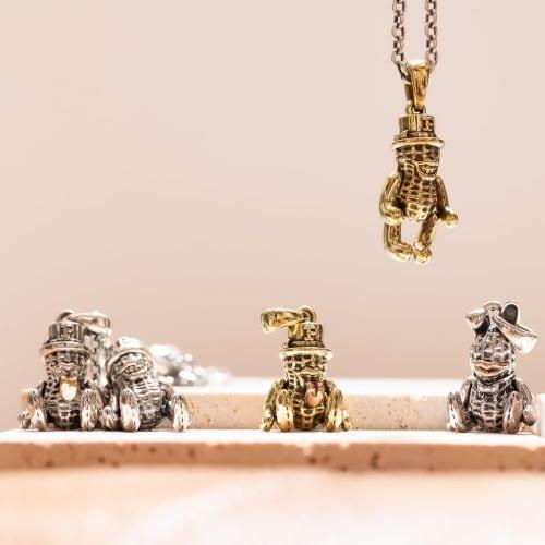 PEANUTS＆CO Peanuts&Co.TEDDY PEANUTS (brass) PENDANT : CG-STORE