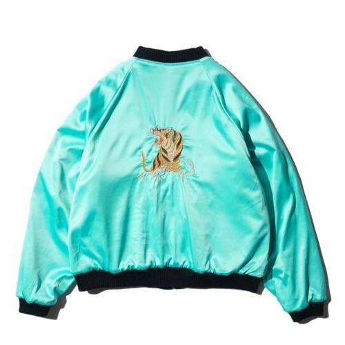 THRIFTY LOOK SOUVENIR GREENLAND BLOUSON -VELOUR- BLACK : CG-STORE