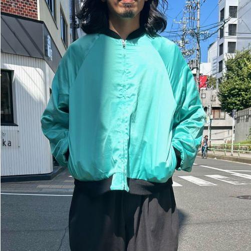 THRIFTY LOOK SOUVENIR GREENLAND BLOUSON -VELOUR- BLACK : CG-STORE