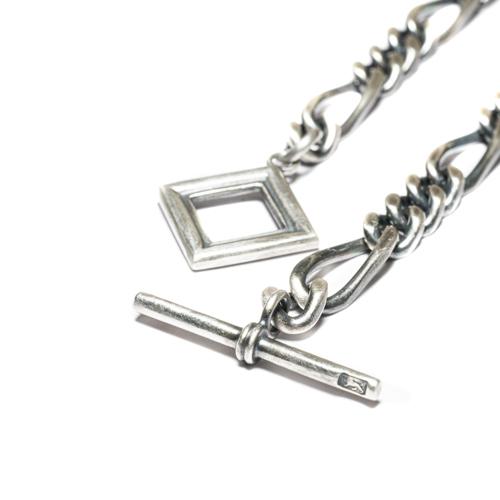 Vantique BLANK FRAME CHAIN BRACELET SILVER925 | Vantique | 01