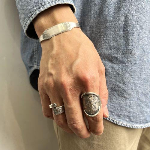 ヴァンティーク　スターリング　925　トゥアレグ　バングル Vantique TUAREG SILVER BRACELET LARGE : CG-STORE - 通販