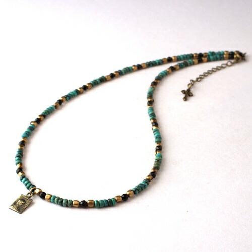 Vantique（ヴァンティーク） Vantique ONYX TURQUOISE NECKLACE : CG