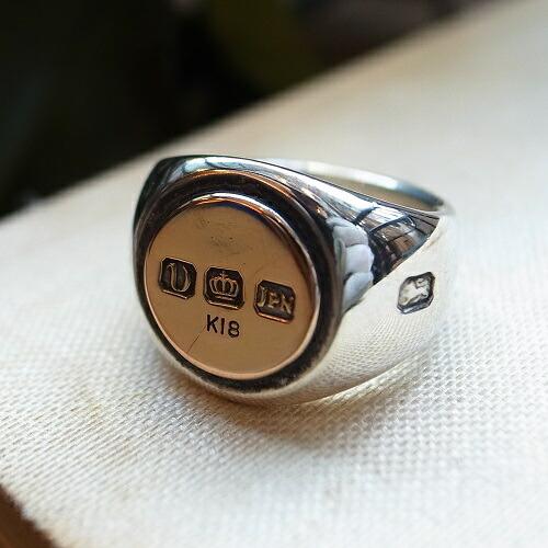 Vantique HALLMARK LARGE 18KPG × SILVER RING : CG-STORE - 通販 