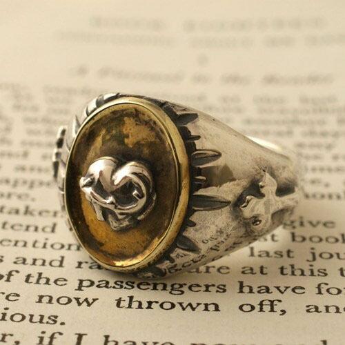 ヴァンティーク　メキシカンリング　セイクリッドハート14〜15号 Vantique（ヴァンティーク） Vantique MEXICAN HEART RING : CG-STORE