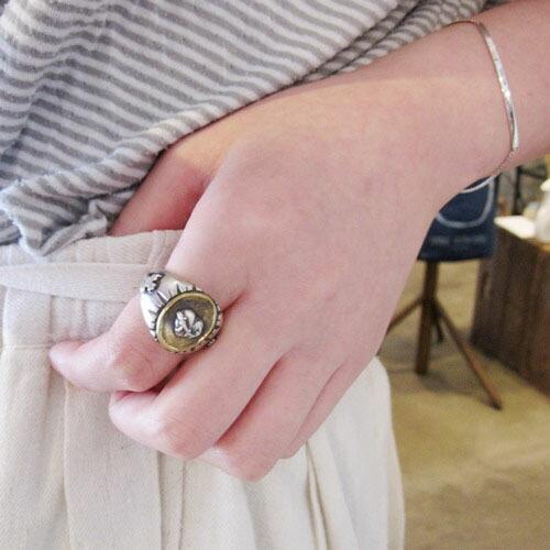 ヴァンティーク　メキシカンリング　セイクリッドハート14〜15号 Vantique（ヴァンティーク） Vantique MEXICAN HEART RING : CG-STORE