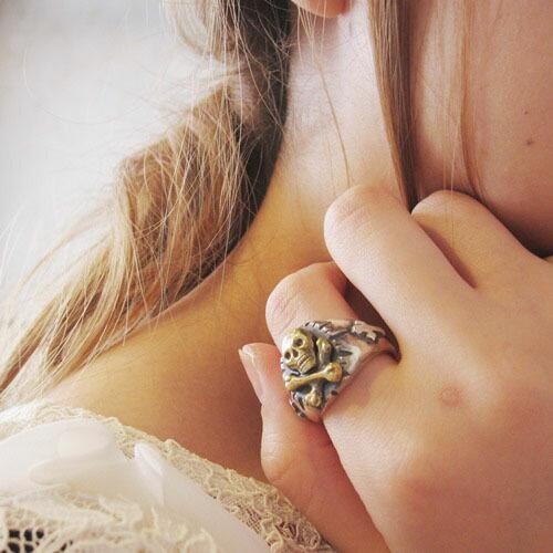 Vantique MEXICAN SKULL RINGの画像