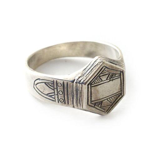 Vantique（ヴァンティーク） Vantique TUAREG SILVER RING HEX : CG