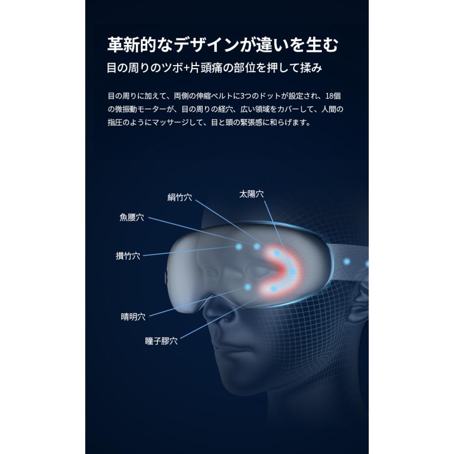 アイマッサージャー 目元ケア 振動 コードレス 目 頭 マッサージ