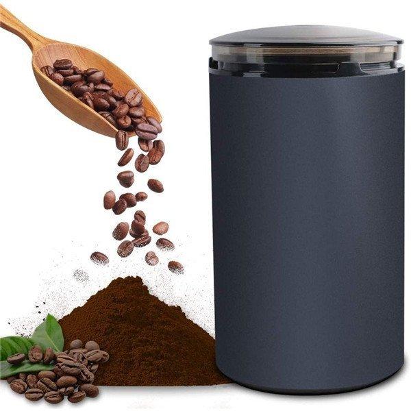 電動コーヒーミル コーヒーグラインダー ミルミキサー 粉末 コーヒー豆 ひき機 水洗い可能 豆挽き 緑茶 山椒 お米 調味料 穀物を挽く 一台多役