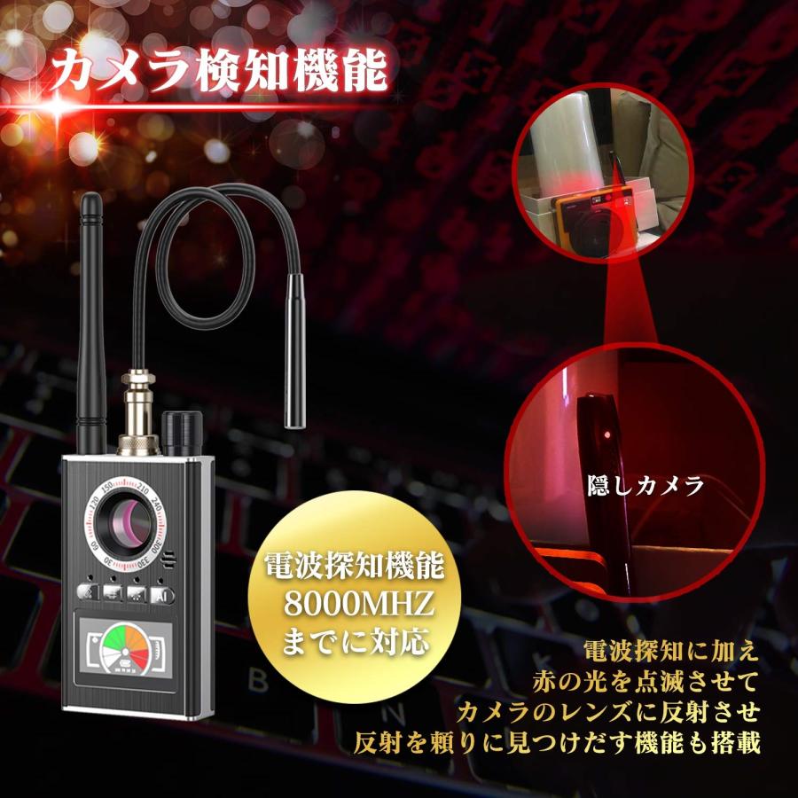 盗聴盗撮探知機 盗聴器発見 盗撮カメラ発見器 GPS発見器 盗聴