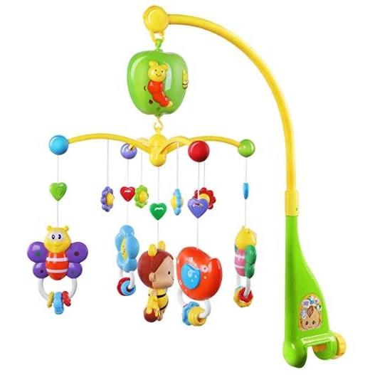 メリー オルゴール モビール ベッドメリー 音楽回転 がらがら ラトル 多機能 寝かしつけ用品 プレゼント日本語説明書付き Kz Cgc 通販 Yahoo ショッピング