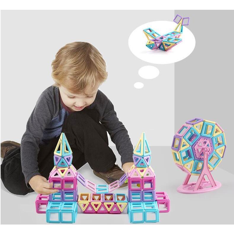 マグネットブロック 磁石ブロック マグネットおもちゃ 子供 知育玩具 幼児 に 人気 の おもちゃ 女の子 85pcs Kz Cgc 通販 Yahoo ショッピング