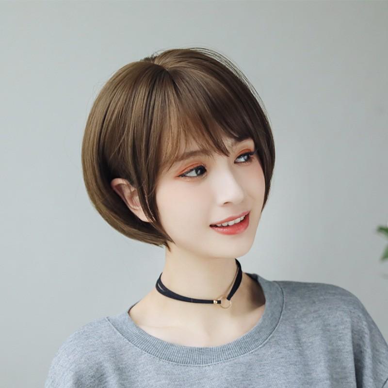 高い素材 ウィッグ かつら レディースショートストレートフルウィッグ 空気感 前髪 自然 日常 原宿系 小顔効果 ネット付き 耐熱 新色登場 Diquinsa Com Mx