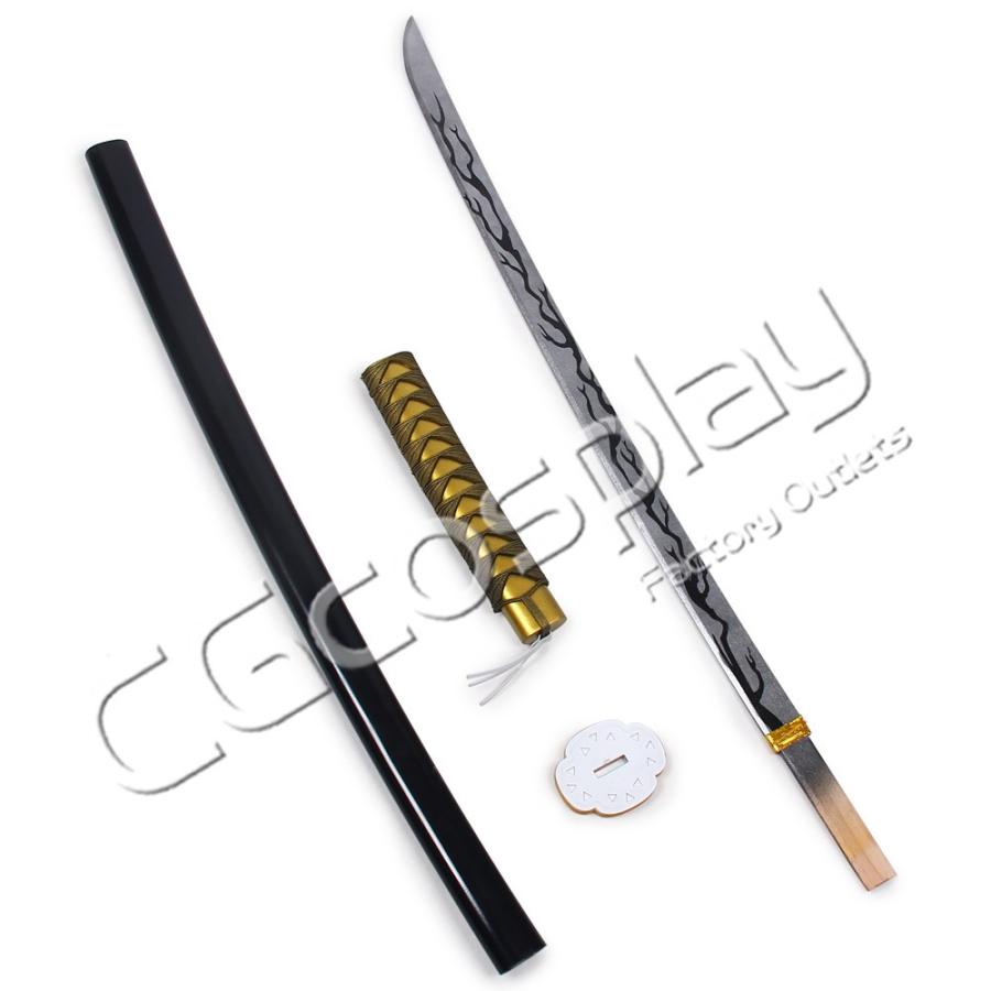 人気の 甲冑 模造刀 送料無料 激安 鬼滅の刃 上弦の陸 獪岳 日輪刀 コスプレ道具 コスプレ衣装 お見舞い Applefaces Co