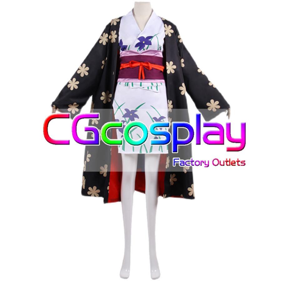送料無料 ニコ ロビン 着物 キャラクター衣装 コスプレ衣装 コスプレ衣装が高い再現率 高