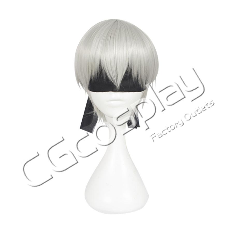 送料無料 激安 ニーアオートマタ 9s コスプレウィッグ コスプレ衣装 鬘 F 1186 Cgcosplayコスプレ衣装通販 通販 Yahoo ショッピング