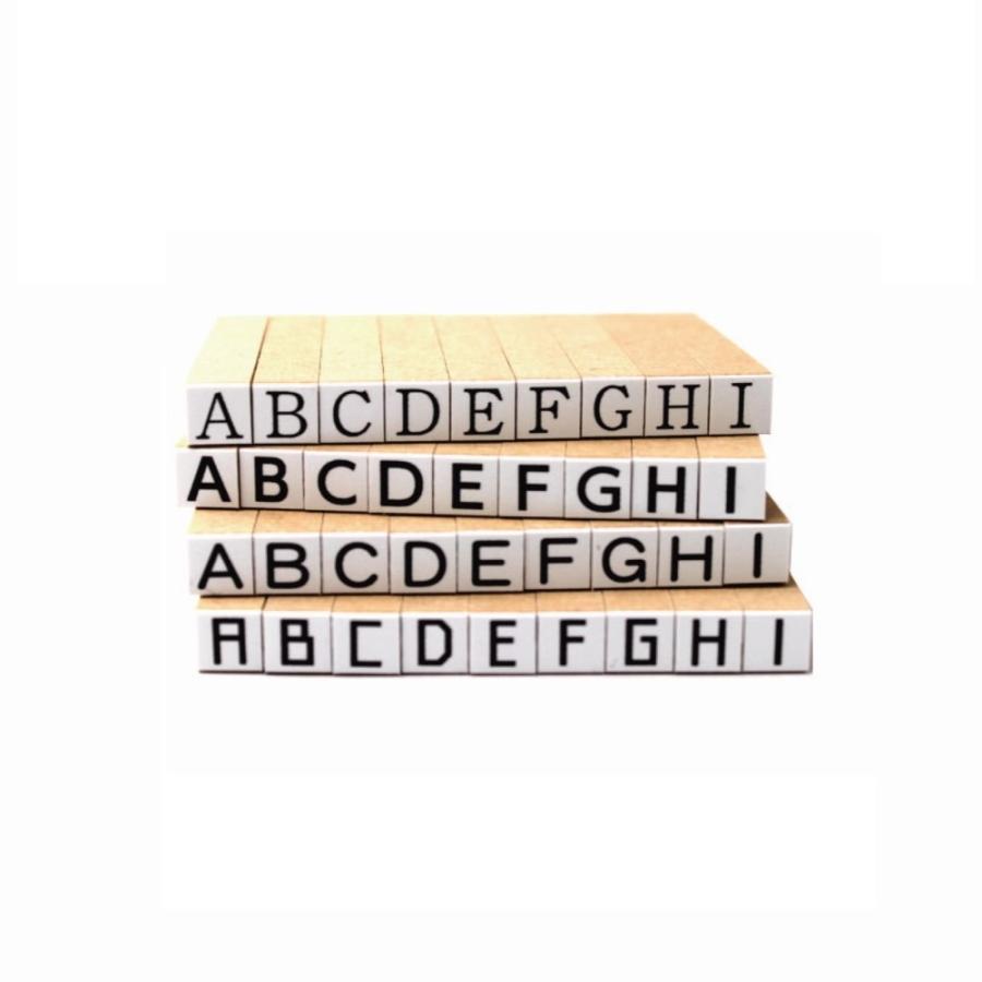 再値下♡未使用　スタンピンアップ　アルファベットダイ 箱なし 書体えらべる アルファベットはんこ26本 made in Japan